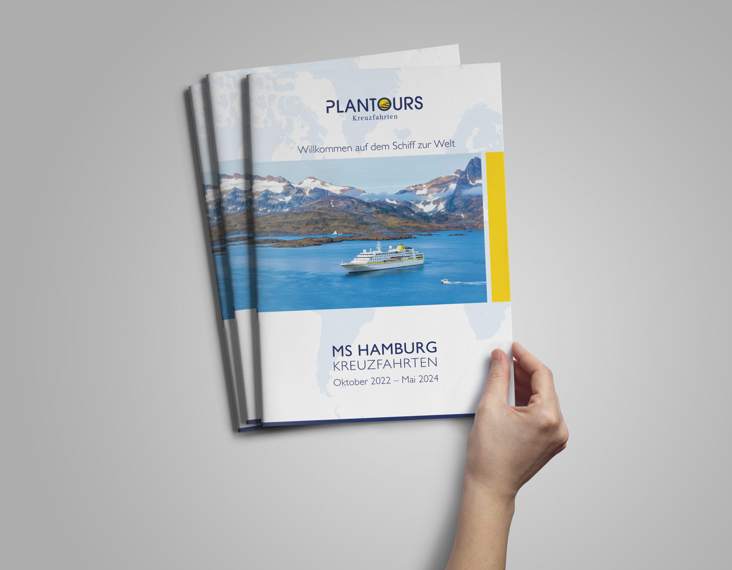 MS HAMBURG Katalog von Plantours Kreuzfahrten